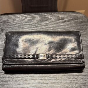 Pelle Studio Black Leather Clutch
